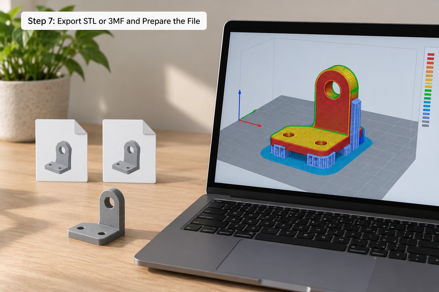 Step 7: Export STL or 3MF and Prepare the File