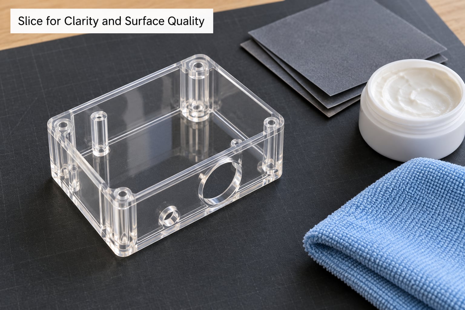 Slice for Clarity and Surface Quality