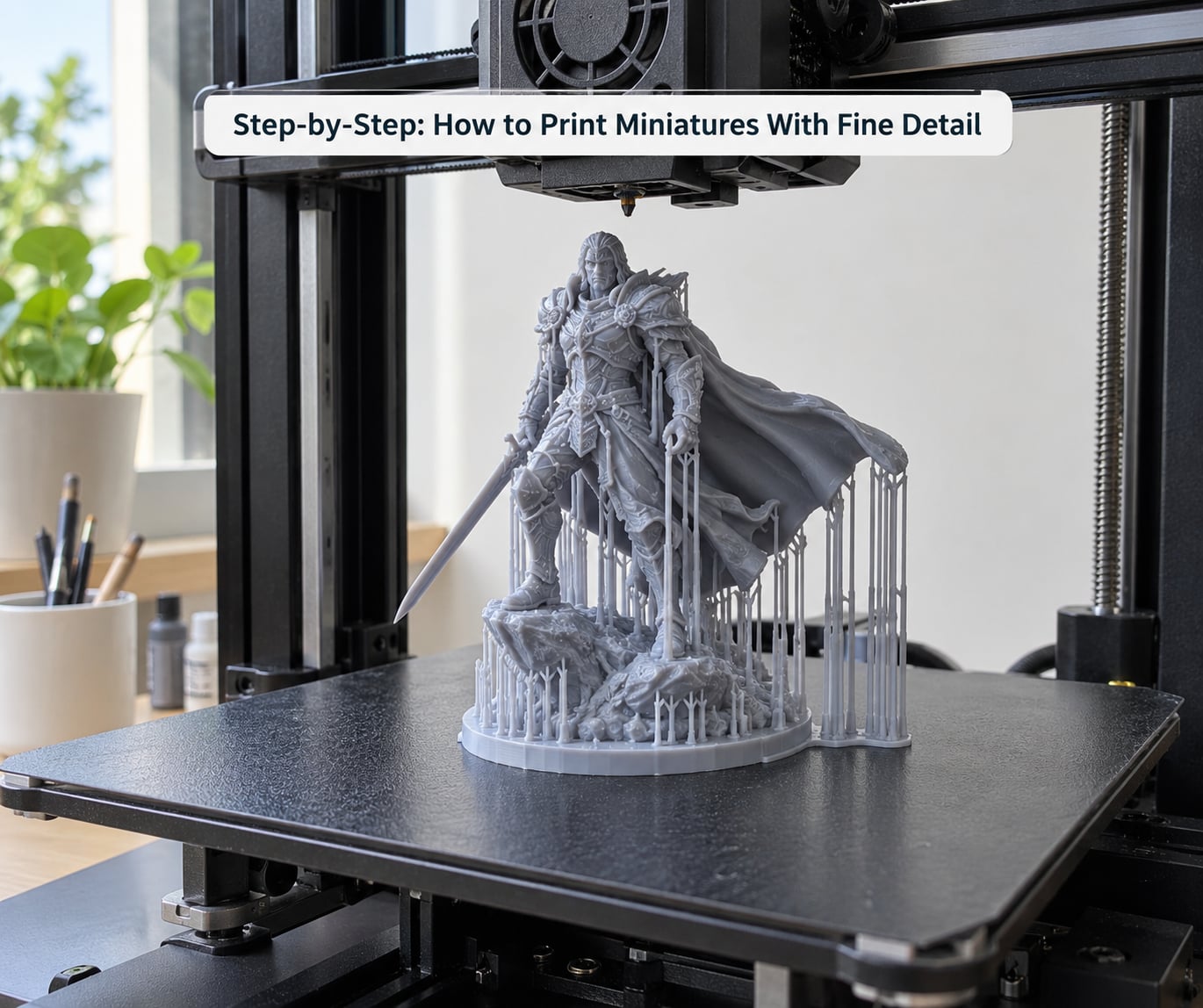 Step-by-Step: How to Print Miniatures With Fine Detail