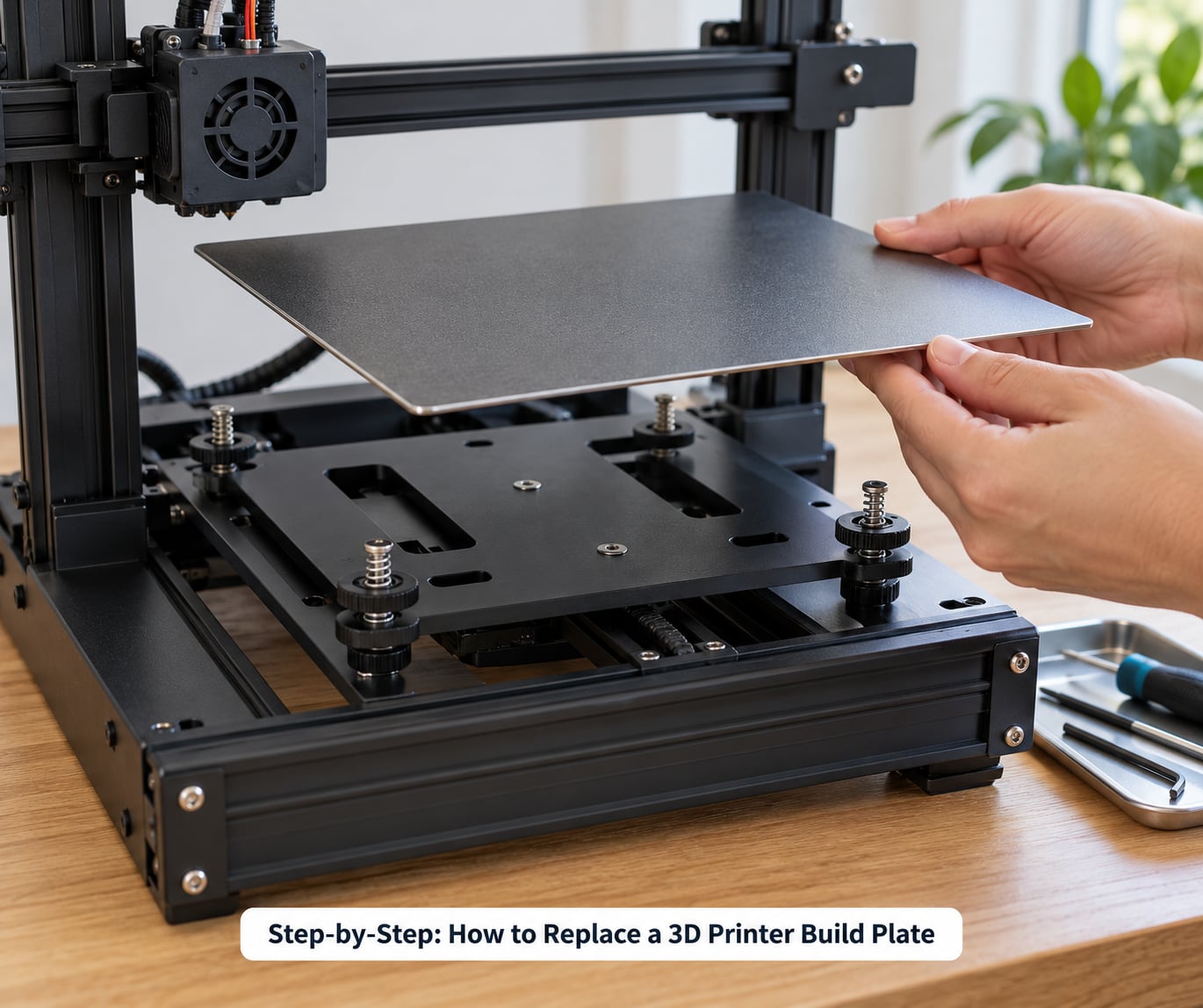 Step-by-Step: How to Replace a 3D Printer Build Plate