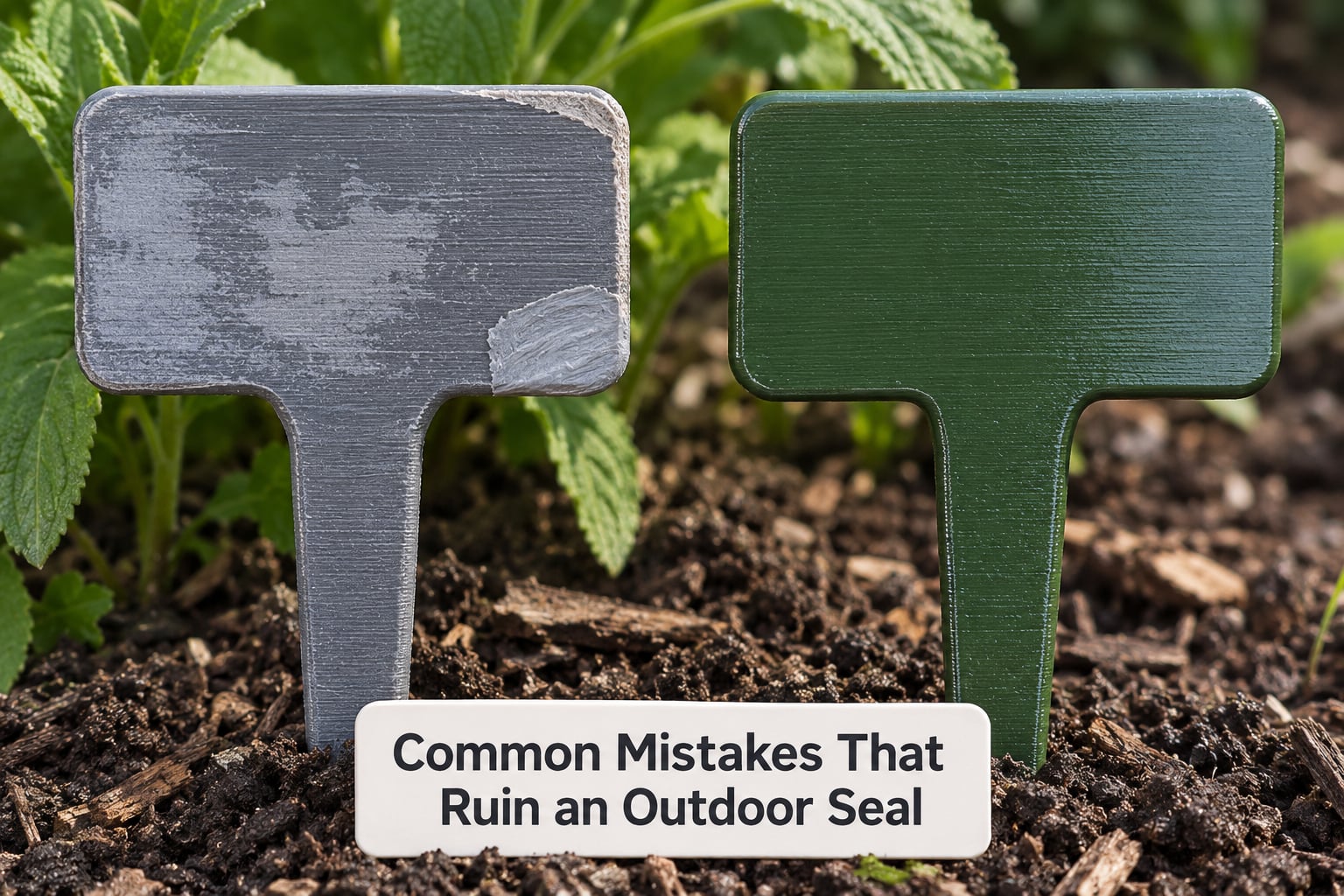 Common Mistakes That Ruin an Outdoor Seal