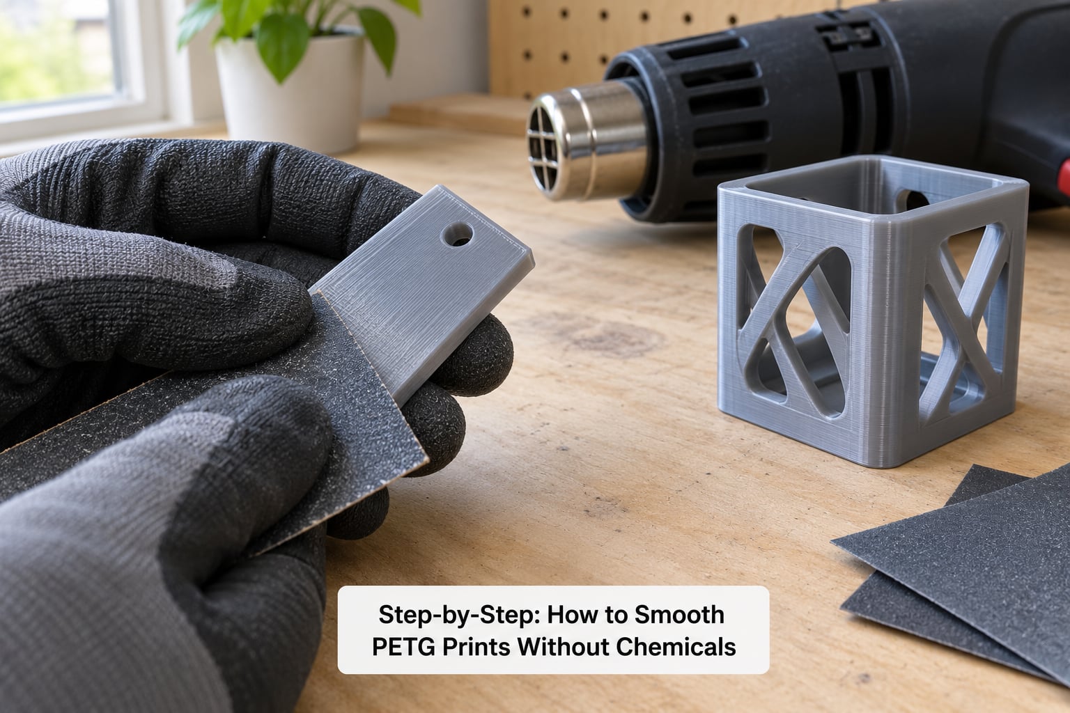 Step-by-Step: How to Smooth PETG Prints Without Chemicals