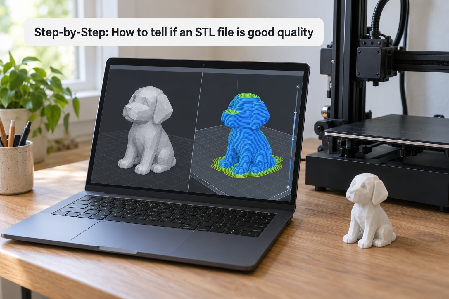 Step-by-Step: How to tell if an STL file is good quality