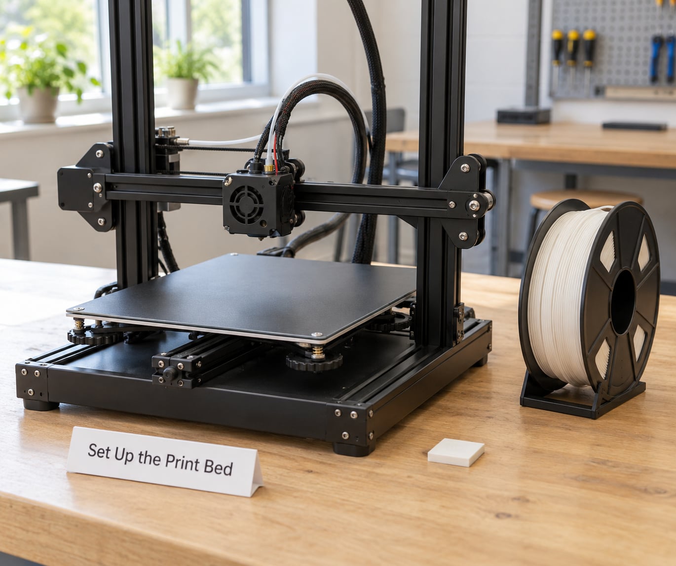 Set Up the Print Bed