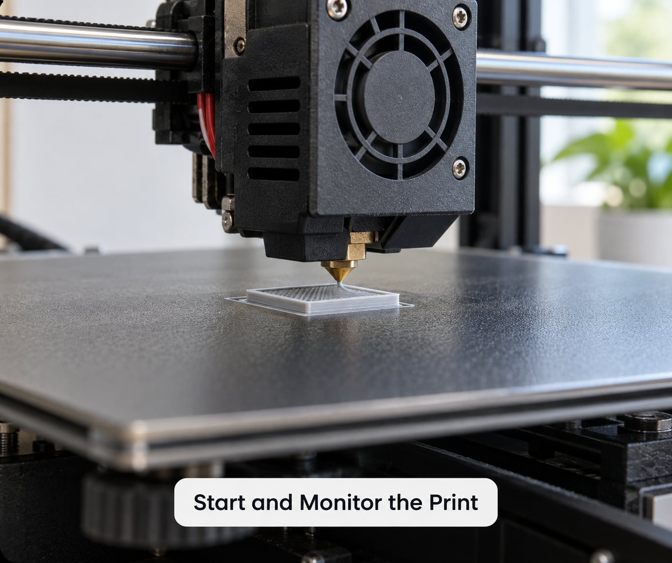 Start and Monitor the Print