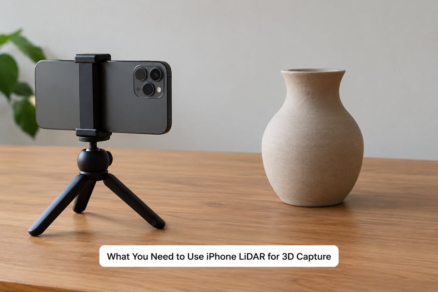 What You Need to Use iPhone LiDAR for 3D Capture