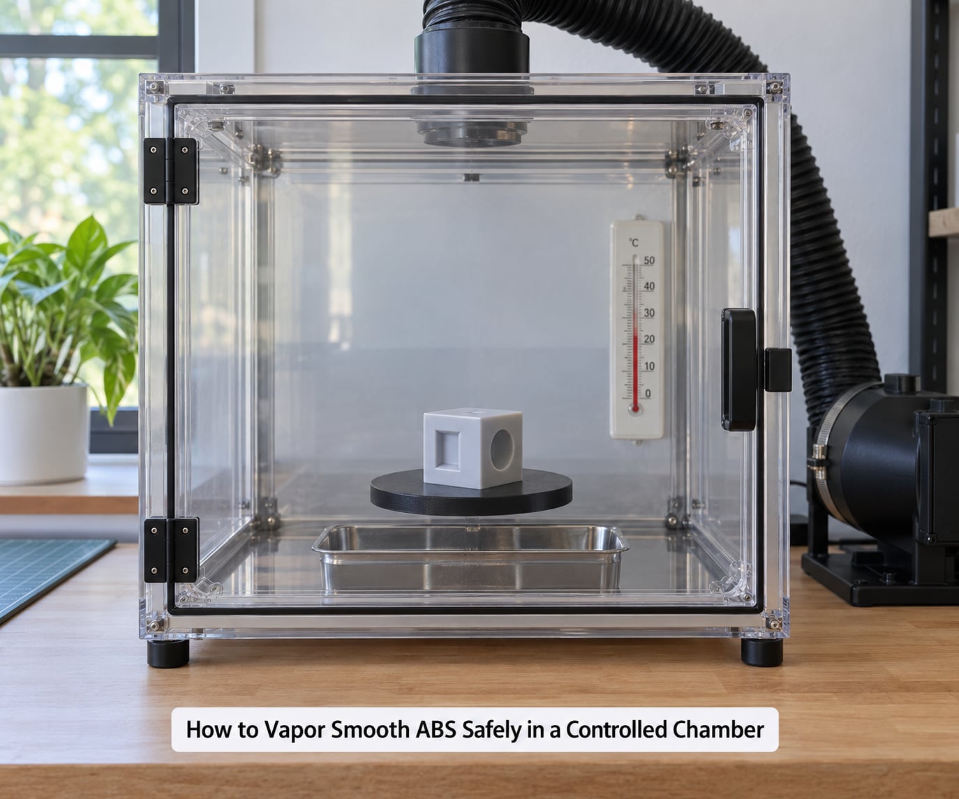 How to Vapor Smooth ABS Safely in a Controlled Chamber