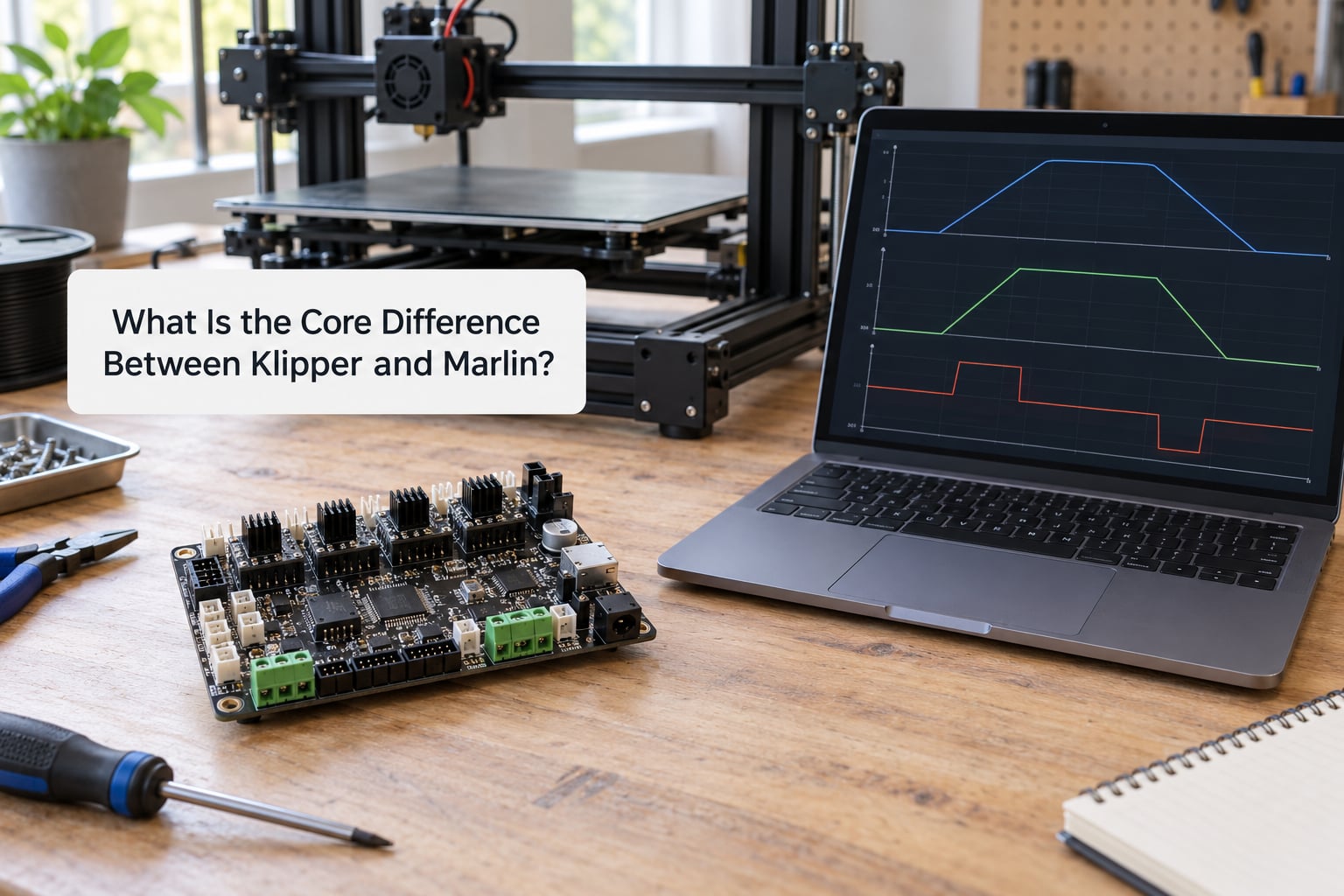 What Is the Core Difference Between Klipper and Marlin?