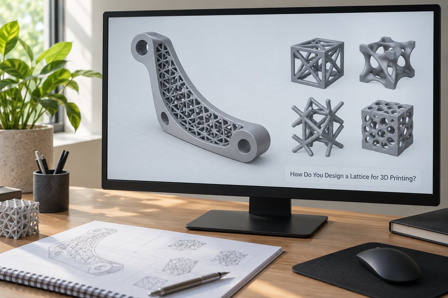 How Do You Design a Lattice for 3D Printing?