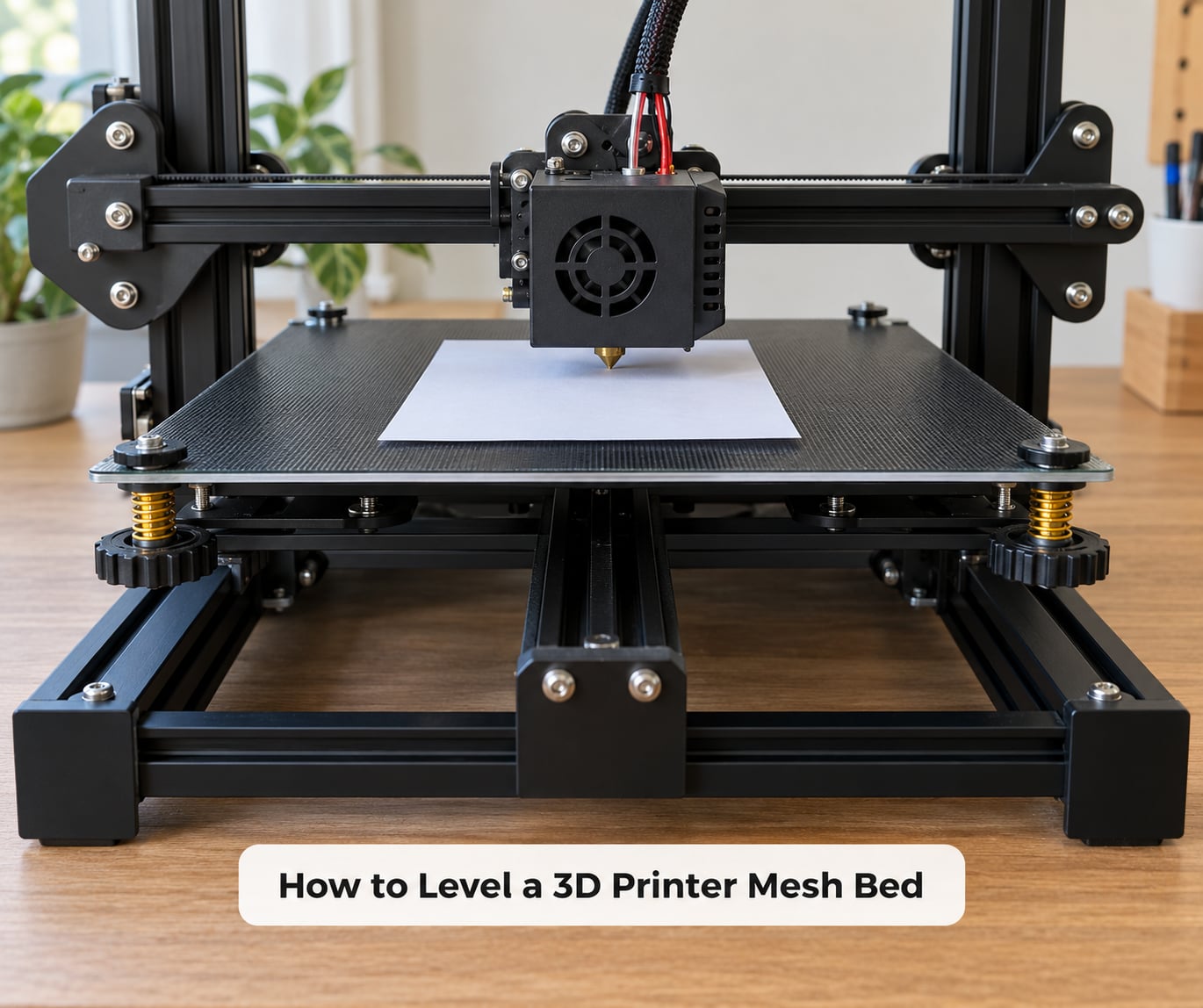 How to Level a 3D Printer Mesh Bed