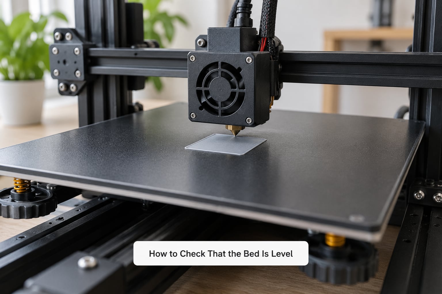 How to Check That the Bed Is Level