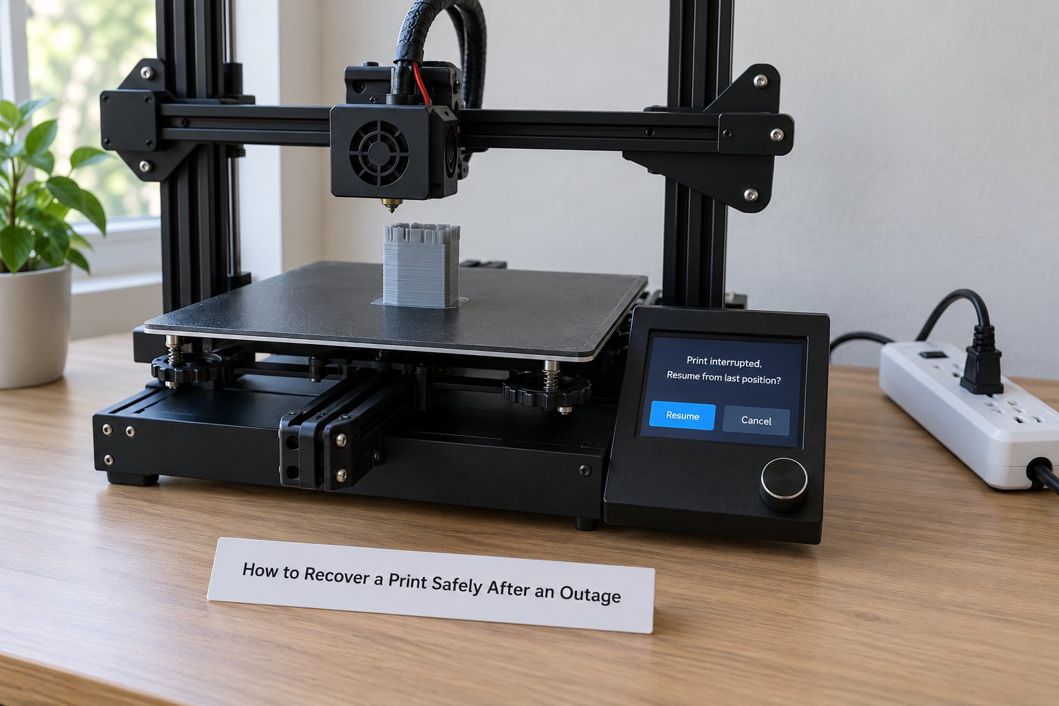 How to Recover a Print Safely After an Outage