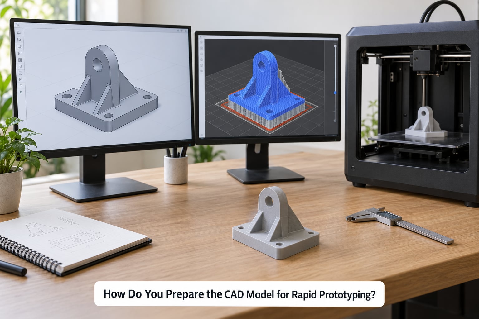 How Do You Prepare the CAD Model for Rapid Prototyping?