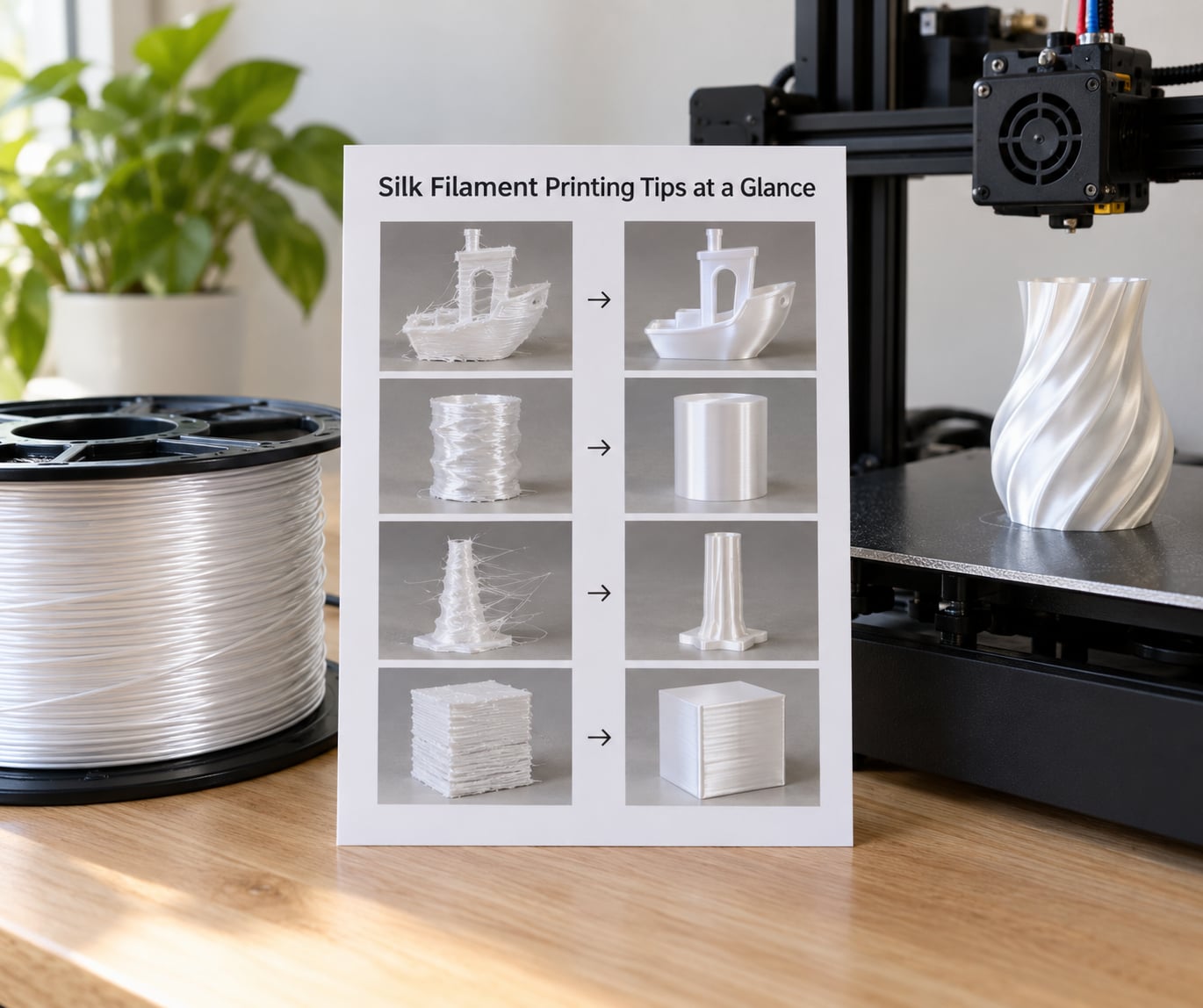 Silk Filament Printing Tips at a Glance
